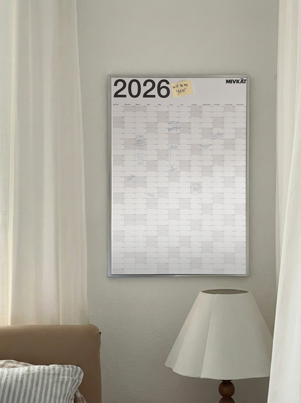 2026 Mivkat Yıllık Takvim