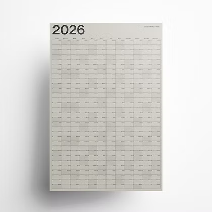 2026 Mivkat Yıllık Takvim