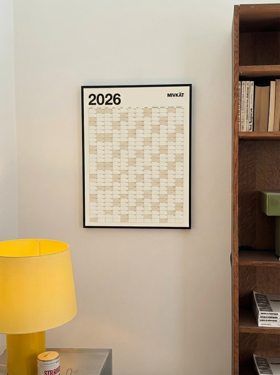 2026 Mivkat Yıllık Takvim